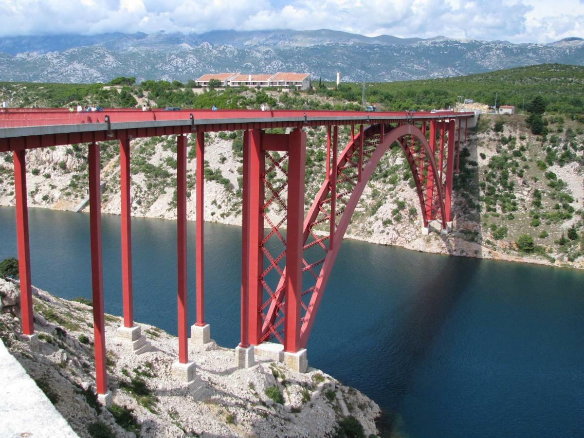 Apartmani Mala Sirena Maslenica Dış mekan fotoğraf