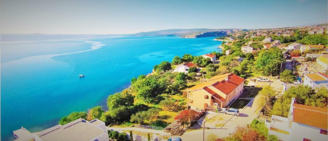 Apartmani Mala Sirena Maslenica Dış mekan fotoğraf