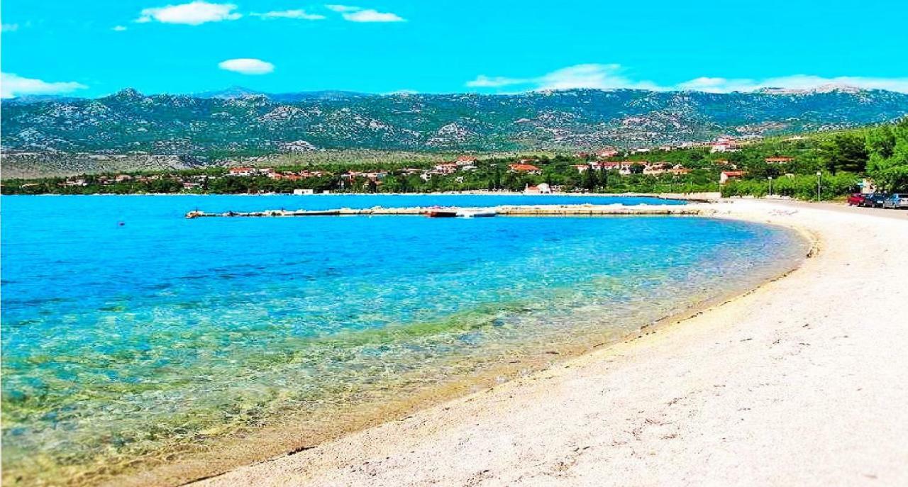 Apartmani Mala Sirena Maslenica Dış mekan fotoğraf